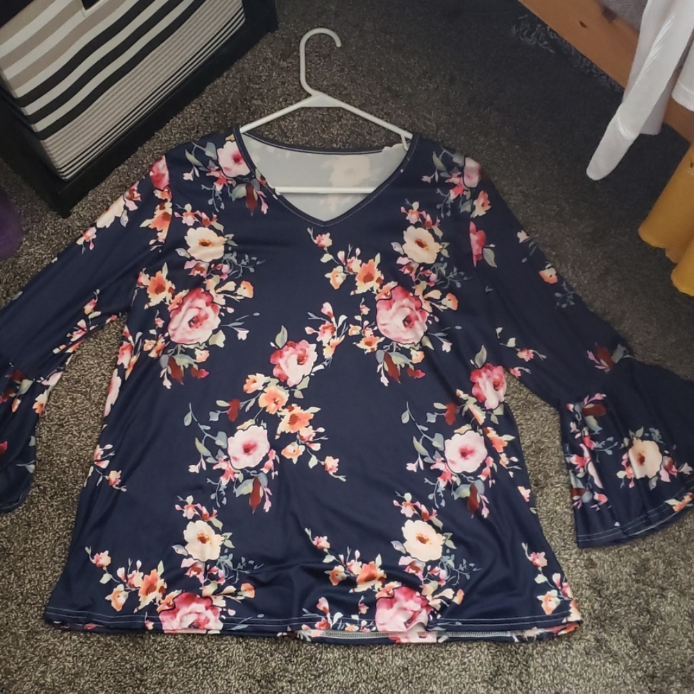 Floral blouse